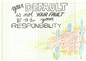Image of Emily Armstrong's drawing, Default Fault.